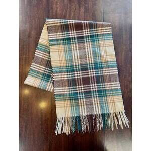 NEW SILVERSILK unisex premium cashmere scarf in brown